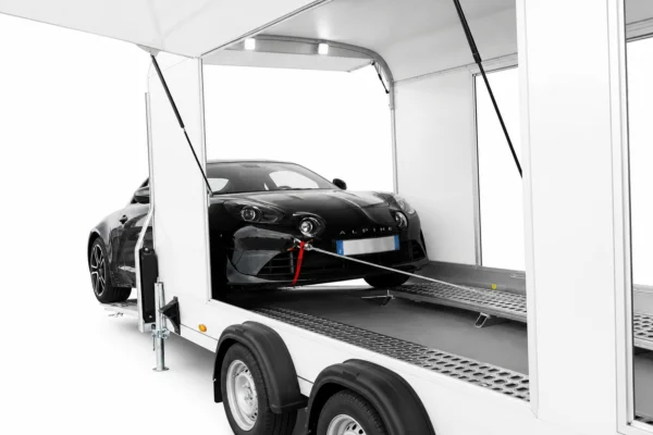 Kofferanhänger Roadster 3500 kg Schwarz – DEBON – Bild 4