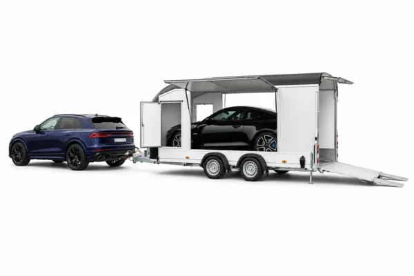 Kofferanhänger Roadster 3500 kg Schwarz – DEBON – Bild 6