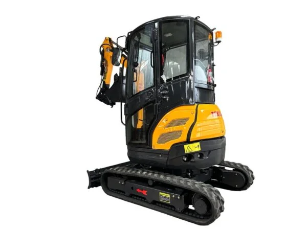 Set Minibagger TERRA CS28.R + Maschinenanhänger Saris Magnum 3.500 kg – Bild 9