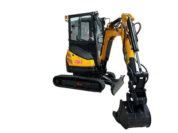 Set Minibagger TERRA CS28.R + Maschinenanhänger Saris Magnum 3.500 kg – Bild 15
