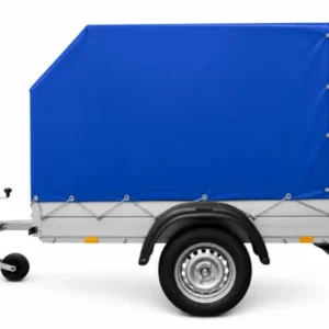 PKW Anhänger Tieflader Alu GT 500 kg, Ladefläche 1,51 x 1,01 m + Aktionsplane 120