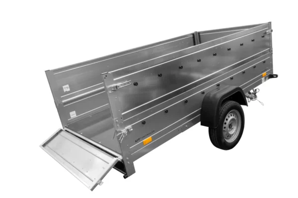 B Führerschein Anhänger Garden Trailer 264 KIPP mit Bordwandaufsatz und Stützrad-Neu – Bild 4