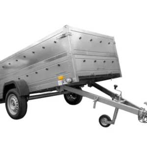 B Führerschein Anhänger Garden Trailer 264 KIPP mit Bordwandaufsatz und Stützrad-Neu