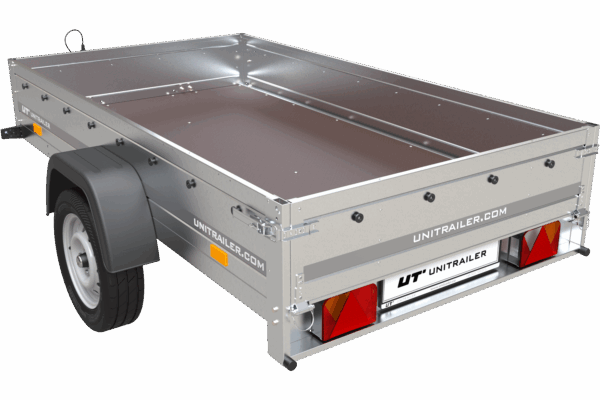 Einachsanhänger Unitrailer Garden Trailer 230 FD 230 x 125 cm mit Starrdeichsel 750 KG-Neu – Bild 3