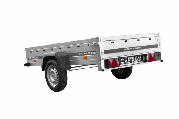 Einachsanhänger Unitrailer Garden Trailer 230 FD 230 x 125 cm mit Starrdeichsel 750 KG-Neu – Bild 2