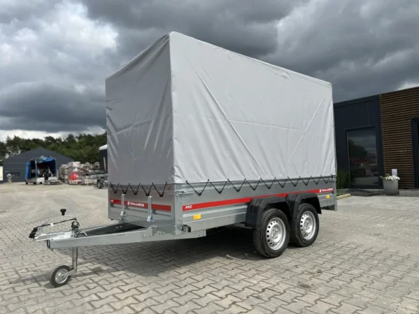 Temared 2-Achser Anhänger 300 × 150 mit Plane – Bild 3