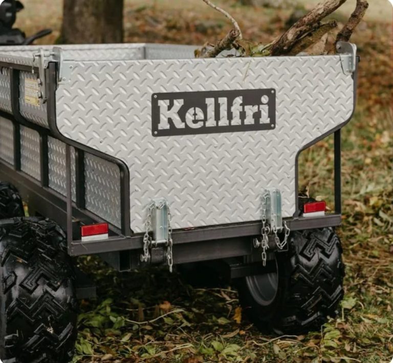 Kippanhänger Quad 1420 kg mit elektrohydraulischer Kippfunktion Kellfri – Bild 3