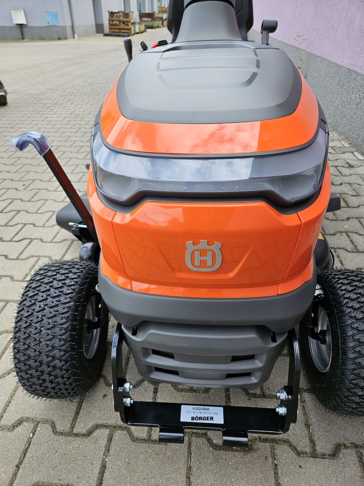 Husqvarna Rasentraktor TS 114 inkl. Winterpaket 110-Neu – Bild 4