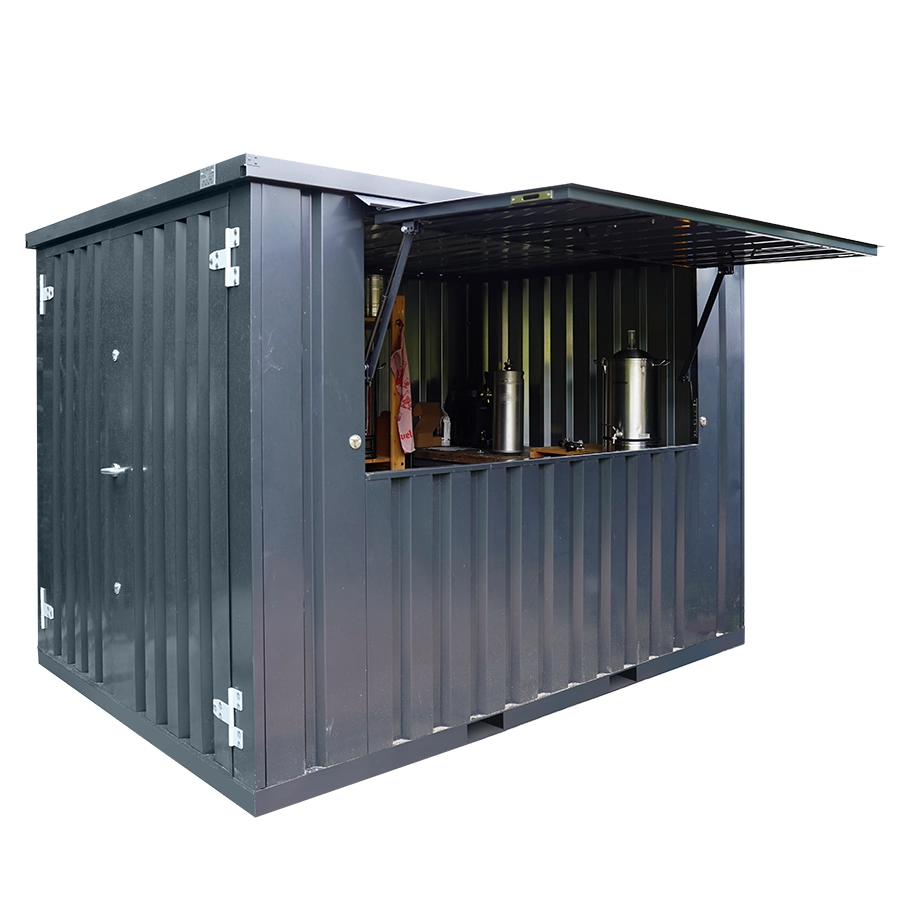 Bar Container 3×2 Meter Anthrazit RAL 7016 – Bild 3