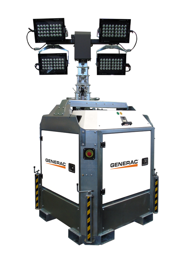 PRAMAC / Generac CUBE PRO HYBRID diesel-/batteriebetriebener Lichtmast