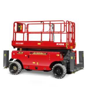 MAGNI DS1218RT Diesel-Scherenarbeitsbühne geländegängig – 12,0 mtr.