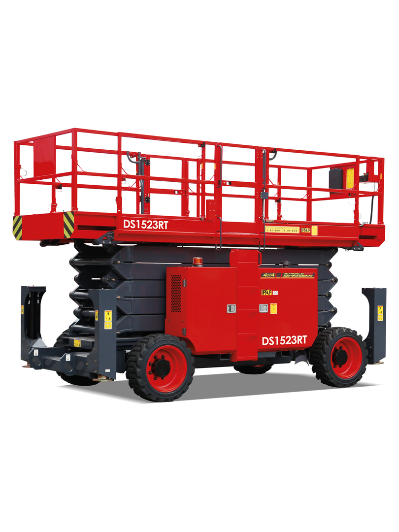 MAGNI DS1523RT.2 Diesel-Scherenarbeitsbühne geländegängig – 15,0 mtr.