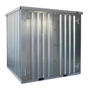 Lagercontainer 2×2 Meter Galvanisiert Doppeltür Kurze Seite-Neu