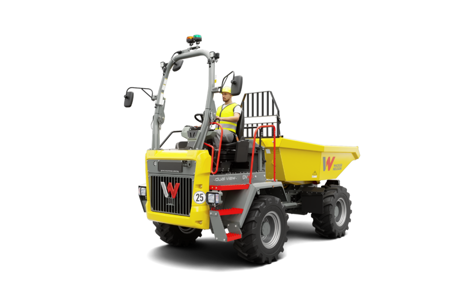 Wacker Neuson Dual View Raddumper DV60-2 mit Frontkippmulde 6.000kg Zuladung – Bild 2