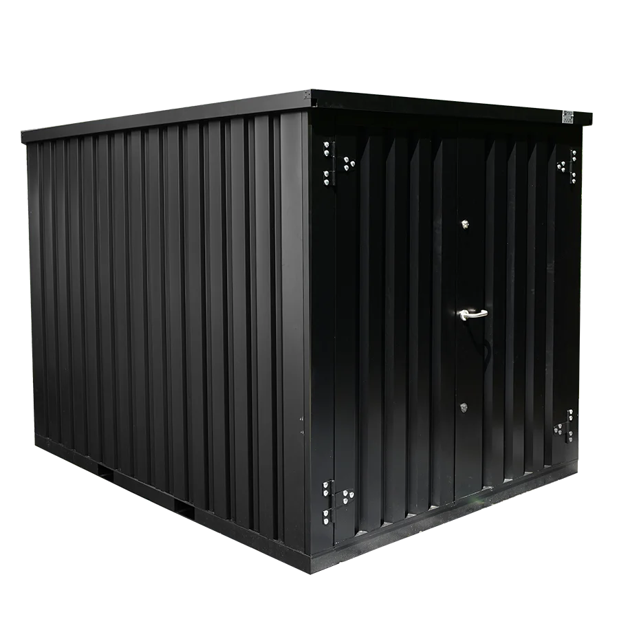 Lagercontainer 3 x 2m Doppeltür kurze seite – Bild 5