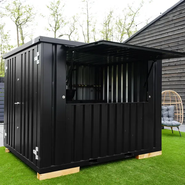 Bar Container 3×2 Meter Schwarz RAL 9005 – Bild 3