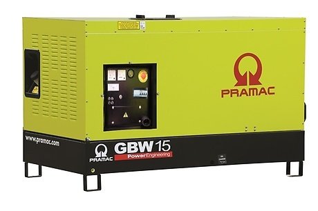 PRAMAC GBW 15 Y dieselbetriebener Stromerzeuger 230 / 400 V | 14,3 kVA (E-Starter)
