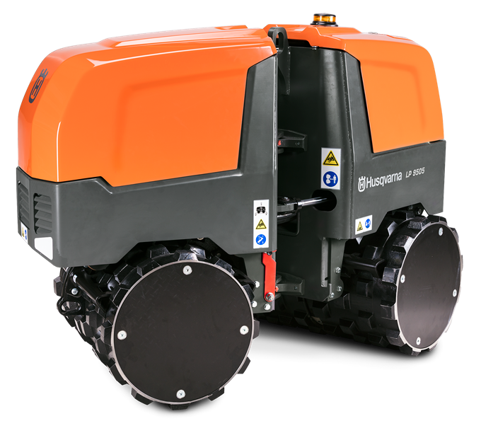 HUSQVARNA LP 9505 – Grabenwalze mit Funksteuerung und Knicklenkung