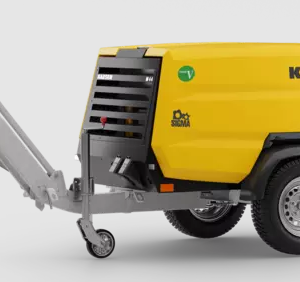 KAESER MOBILAIR M44 – Baukompressor mit Stromerzeuger 13 kVA mobil