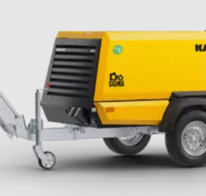 KAESER MOBILAIR M81 – Baukompressor mit Stromerzeuger 13 kVA mobil