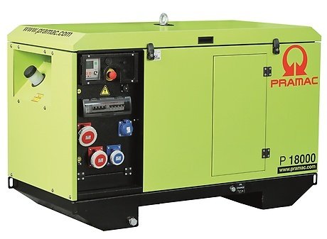PRAMAC P 18000 TYA (AVR) dieselbetriebener Stromerzeuger 230 / 400 V | 17,9 kVA (E-Starter)