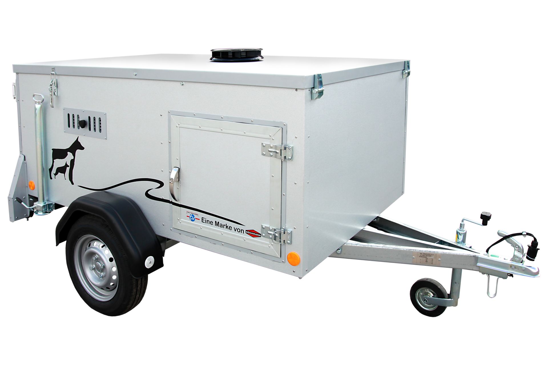 TPV Hundeanhänger HT-EU2/3 Dog3 Plus Ungebremst 750kg – Bild 2