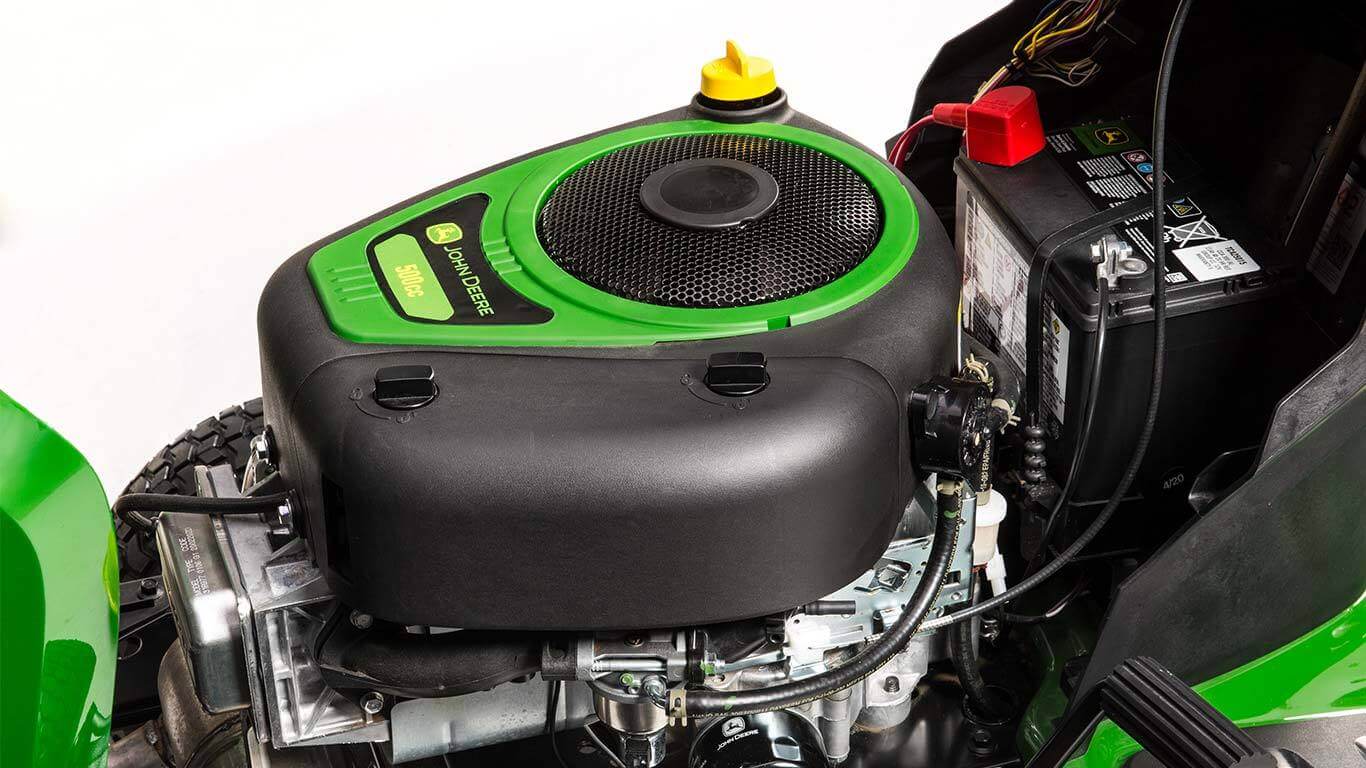 JOHN DEERE Rasentraktor X117R – Bild 3