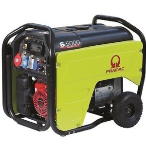 PRAMAC S 5000 THI AVR benzinbetriebener Stromerzeuger 230 / 400 V | 6,3 kVA