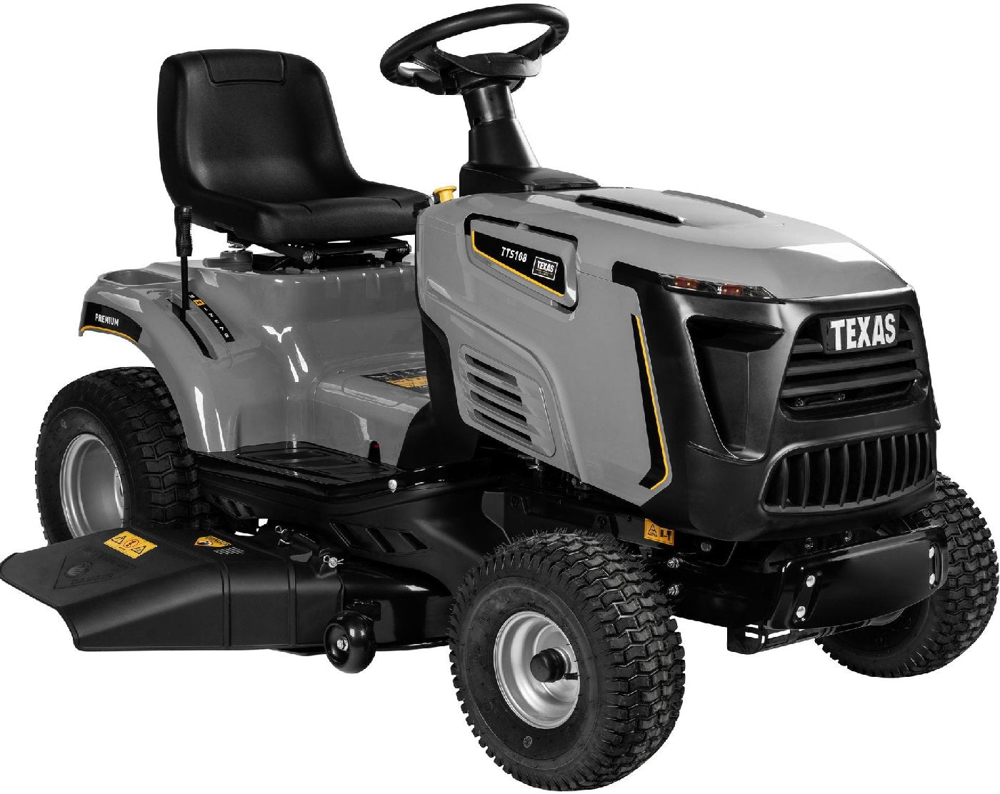 Texas Rasentraktor mit Seitenauswurf Premium TTS108 – Modell 2025-Neu