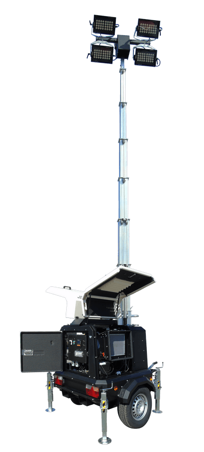 PRAMAC / Generac IQ20 dieselbetriebener Lichtmast