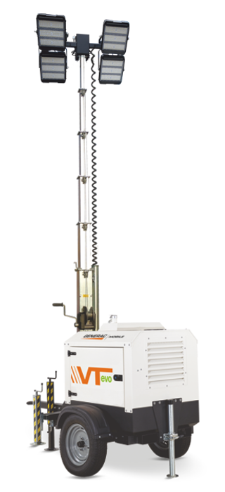 PRAMAC / Generac VTevo dieselbetriebener Lichtmast – Bild 2