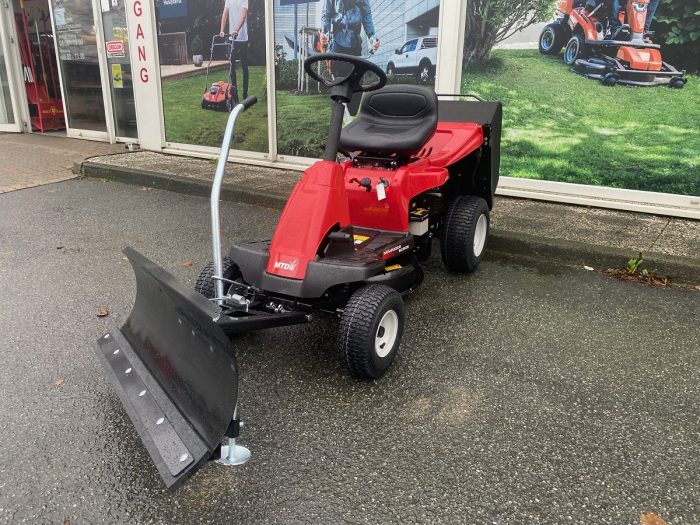 MTD 60 RDE MiniRider Aufsitzmäher mit Schneeschild 100 – Bild 2