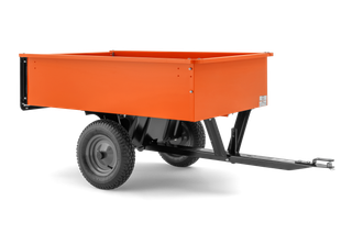 Husqvarna Anhänger 275 Robuster Gartenanhänger mit Heckklappe 225 kg