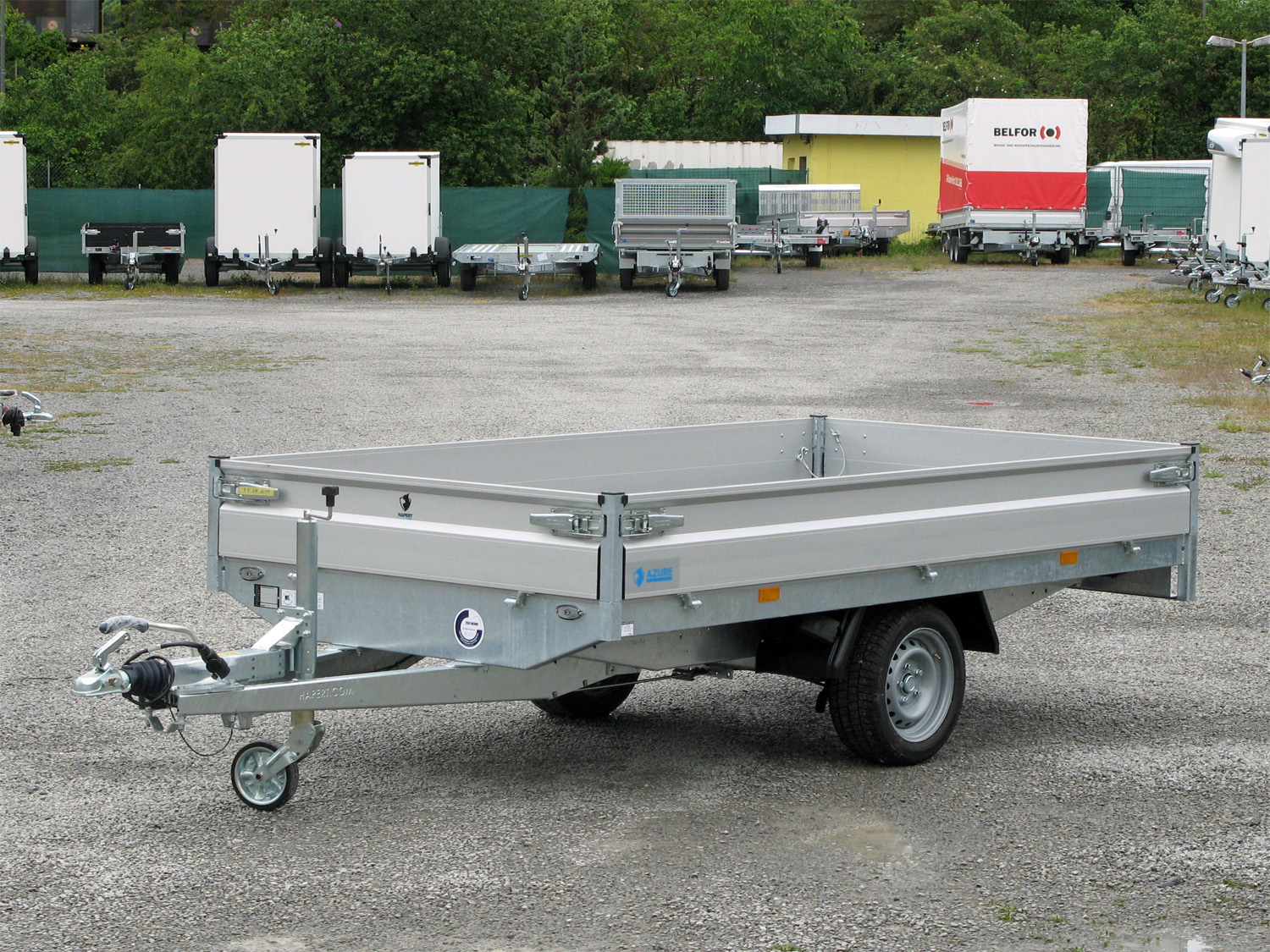 Hapert Azure H-1 – 1500 – 4050 x 1800 – niedriges Fahrwerk