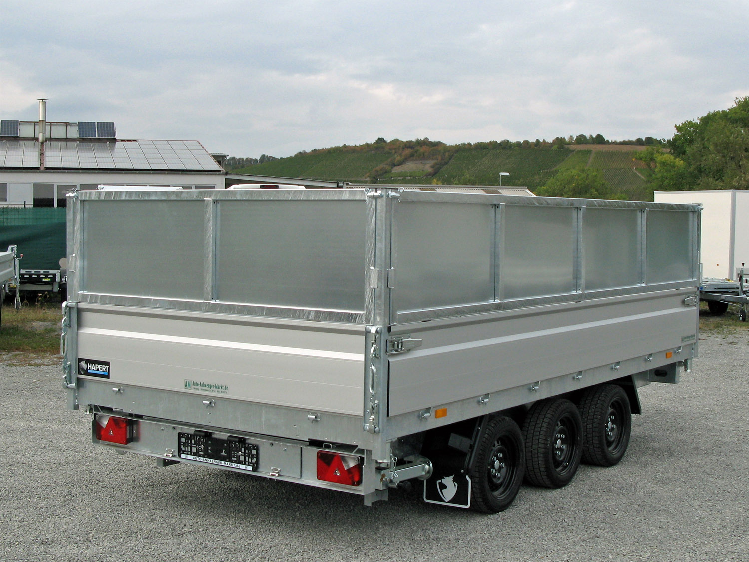 Hapert Cobalt HM-3 – 3500 3 Achs Multi Ferro Stahlblechaufsatz 600 mm, 400 mm Alu BW – Bild 4