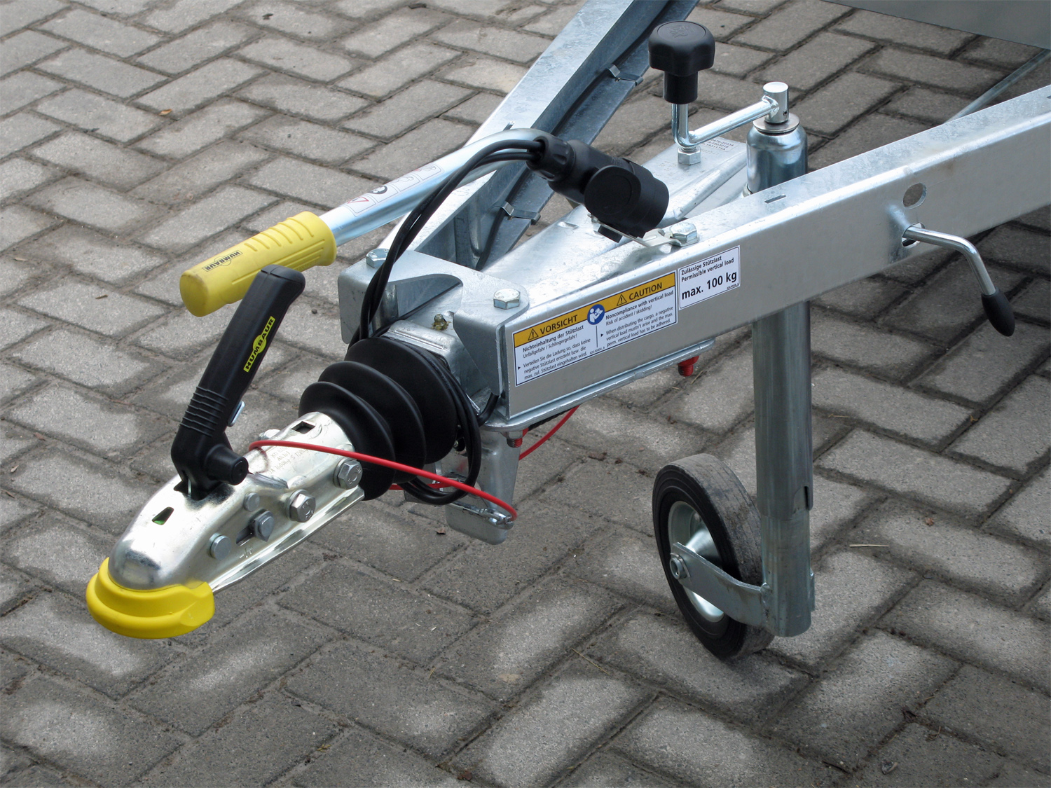 Humbaur HA132513 KV Offroad Offroad-Bereifung – Reling – Bild 5