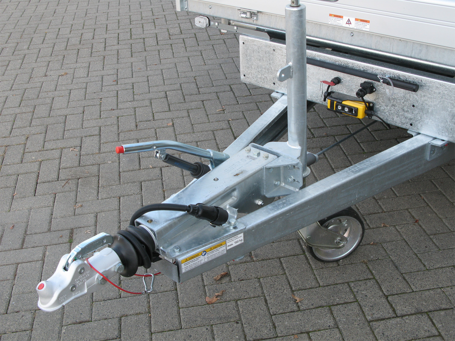 Humbaur HTK 3500.31 ALU BW Aufsatz und E-Pumpe – Bild 4