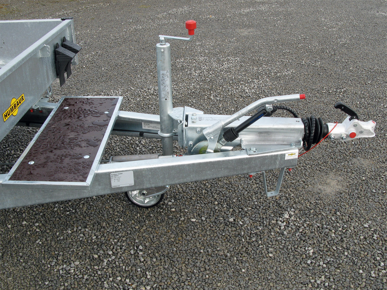 Humbaur HS303016 – 12 Zurringe, Stahlrampen stehend – Bild 2
