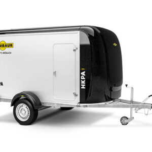 Humbaur HKPA 153217 Aerodynamischer Polybug | Aluminium-Aufbau | Airlineschienen