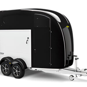 Humbaur Pegasus 2700 Luxus-Pferdeanhänger | Aerodynamischer Poly-Aluaufbau