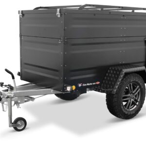 Offroad Anhänger 1000kg verzinkt KT-EB2 Plus mit Bordwanderhöhung