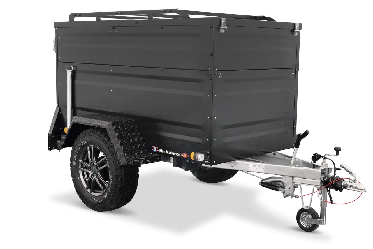 Offroad Anhänger 1000kg verzinkt KT-EB2 Plus mit Bordwanderhöhung – Bild 4