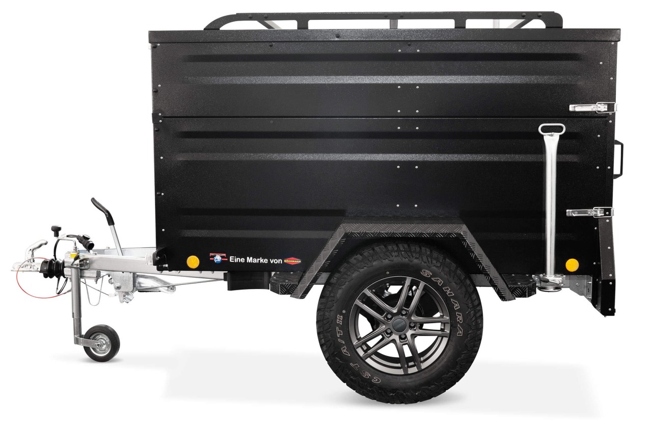 Offroad Anhänger 1000kg verzinkt KT-EB2 Plus mit Bordwanderhöhung – Bild 2