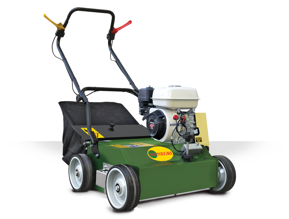 NEGRI Benzin-Vertikutierer mit mit beweglichen Hämmer – Bild 3
