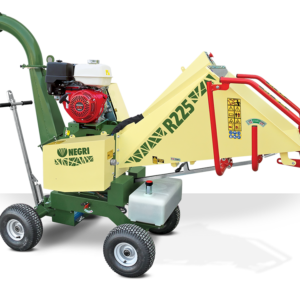 NEGRI Biohäcksler R225 / Benzin-Häcksler mit Transportfahrwerk