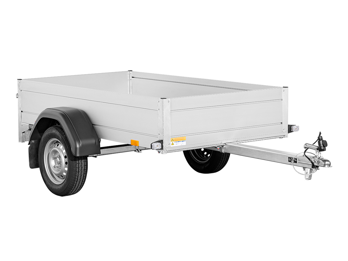 Saris MC 255 133 750 1 Kastenanhänger mit Mehrkammer-Aluminium-Bordwänden – Bild 2