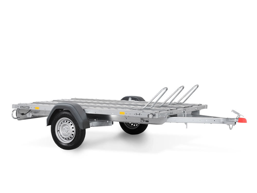 STEMA STM O1 7.5-21-13.1 Rot gepulvert – Motorradtransporter