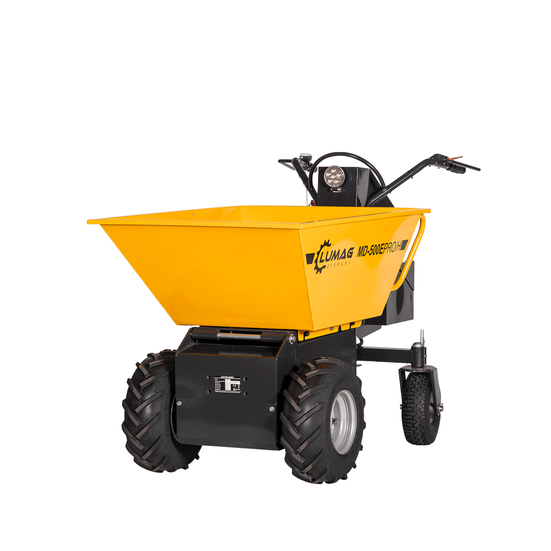 LUMAG MD500EPROH Elektro-Raddumper mit Frontkippmulde 500 kg Zuladung – Bild 3