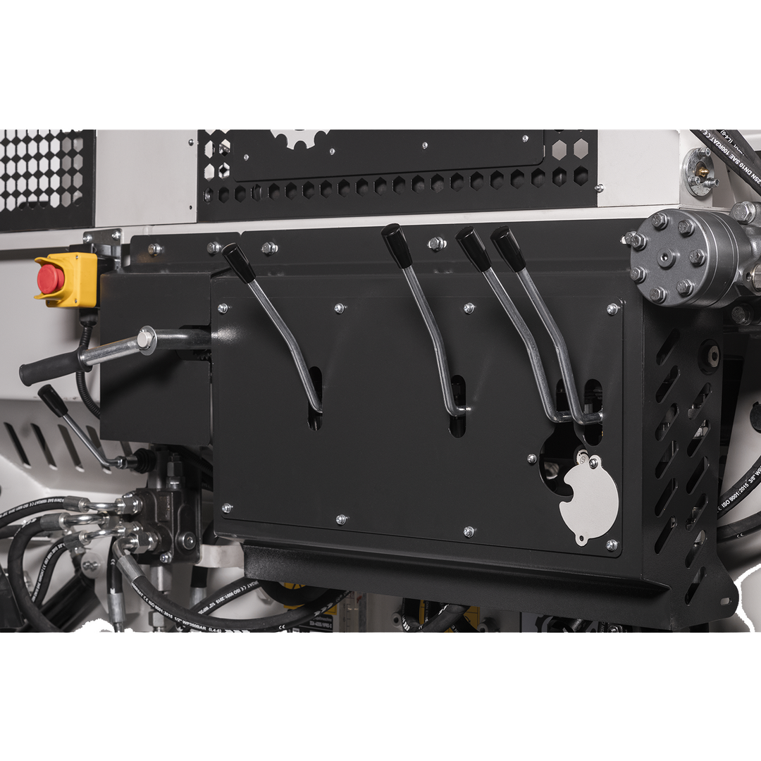 LUMAG SSA400GH-PRO/S | Benzin-Sägespaltmaschine mit Förderband & Zuführförderband – Bild 5