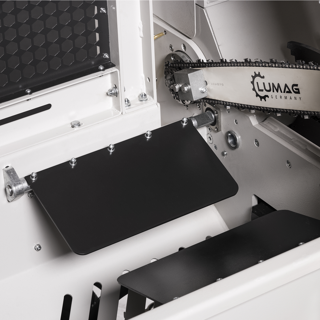 LUMAG SSA400GH-PRO/S | Benzin-Sägespaltmaschine mit Förderband & Zuführförderband – Bild 3